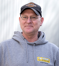 Das ist ein Foto von dem Fliesenleger Jürgen Reinke.
